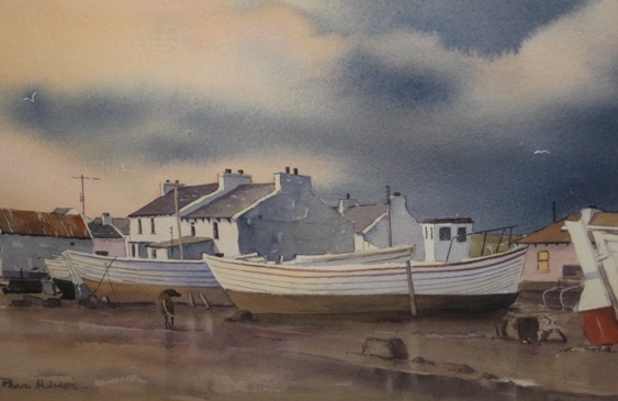Boats on Tory Island