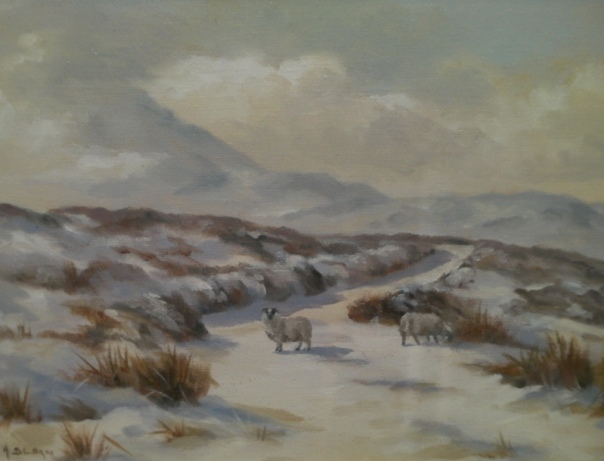 Errigal under Snow